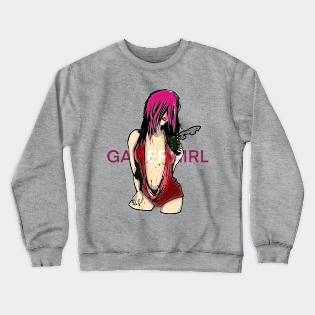 GAMER GIRLS LAST STAND WARZONE Crewneck Sweatshirt by Magdrop